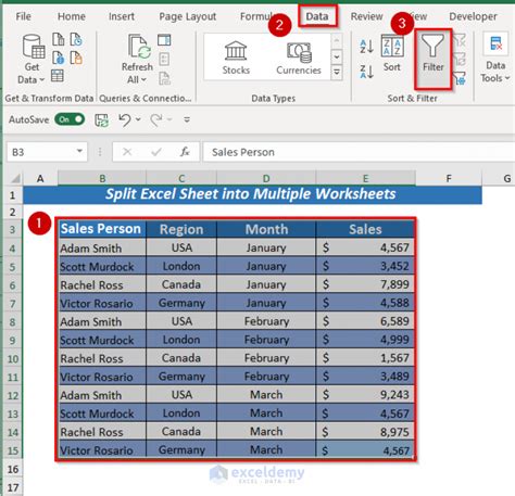 Split Excel sheet into multiple files by column value