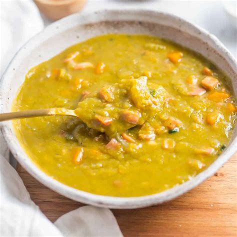 Split Pea Soup with Bacon and Smoked Ribs Recipe