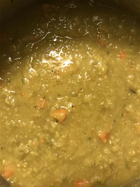 Split Pea Soup without Pork