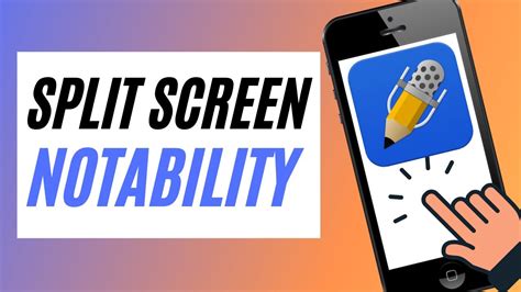 Split Screen and Notability - YouTube