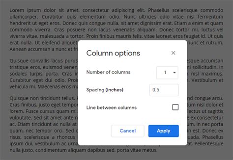 Split a Document into Columns in Google Docs - Help Desk Geek