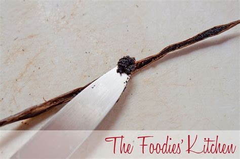 Split and Scrape a Vanilla Bean - The Foodies