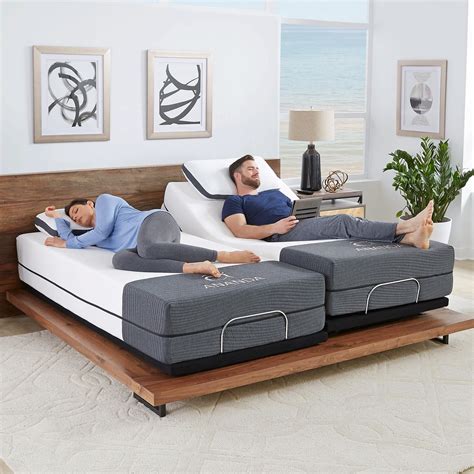 Split king bed. Put simply, a split king bed is two twin XL beds that connect side by side with a zip to make a uniform king-sized bed. These beds are ideal for couples with differing sleep preferences, or times that the space may need separate mattresses for different reasons (such as guests). Though exact measurements can vary, most split king beds … 