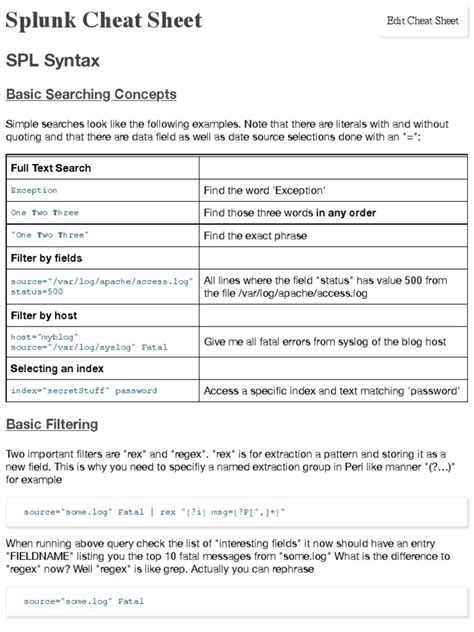 Splunk regex. .  Regular expression tester with syntax highlighting, explanation, cheat sheet fo...