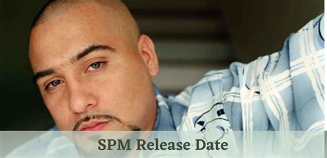 Spm still in jail. SPM is a Mexican rapper from Houston, Texas. His name stands for South Park where he grew up. his record label has finally released his latest album, Last Chair Violinist. He is currently in prison for conviction of Aggravated Sexual Assault against a Child, two nine year old girls.SPM is not dead although many may think that he is. 