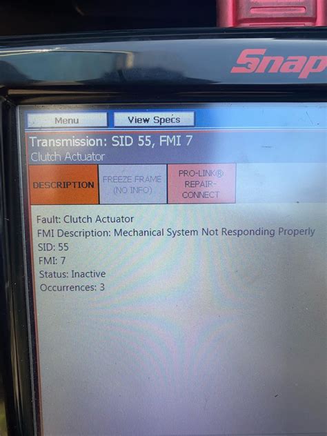 X15 Cummins. Eaton Fuller automated. Won't go into gear. Display flashes between F and N. Occasionally stops and shows 27. Fault codes are sa 3 spn 522 fmi 7. Just had this serviced and never had troubles before. 590k. Also makes a clunk sound, similar to shifting noise when the system starts up. Last edited: Jan 23, 2022.