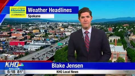 Spokane khq weather. Local Weather Currently in Spokane. 22° Clear. 42° / 20° 2 AM. 22° 3 AM ... khq.com 1201 W. Sprague Avenue Spokane, WA 99201 Phone: 509-448-6000 Email: q6news@khq.com. Facebook; Twitter; 