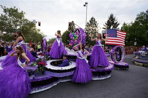 Visit spokanelilacfestival.org for a full list of events. Event parking at the River Park Square Garage will begin at 1pm for a flat rate of $10 for the day. The parade begins at 7:45pm, click here for a parade map and road closures. The Spokane Lilac Festival is back for its 84th year! After a two-year hiatus our traditional festival will .... 