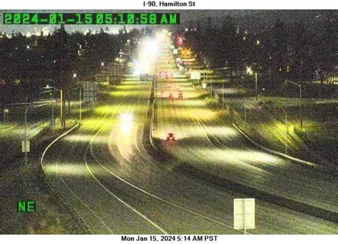 Real Time Traffic Video Feed From Our I-90 Spokane W