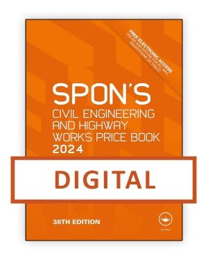 Spon’s Civil Engineering and Highway Works Price Book