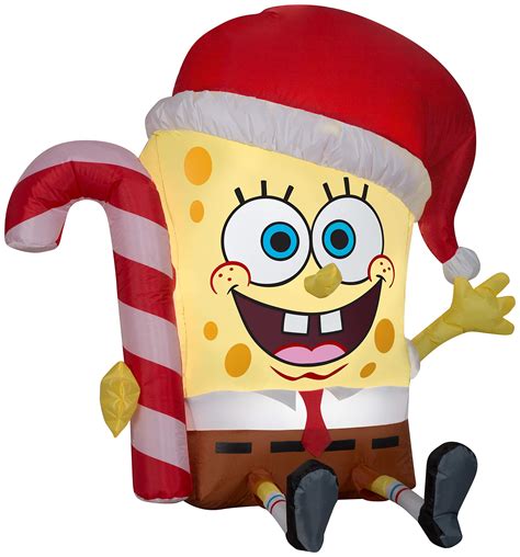 Sponge Bob Candy Cane GIF - Sponge Bob Candy Cane Patrick …