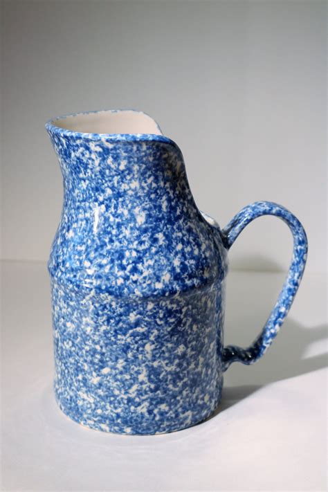 Sponge Ware Pitcher - Etsy