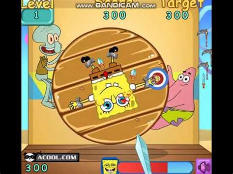 SpongeBob SquarePants! - Terrific Darts - Gaming Videos 4 Kids!