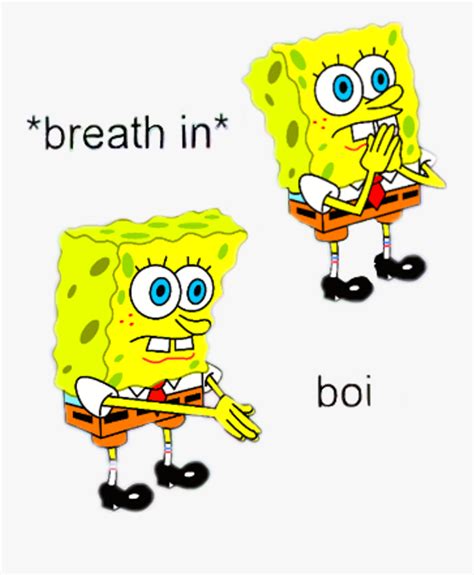 Unique Spongebob Breathing Meme designs on hard and soft cas