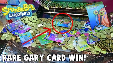 Spongebob coin pusher cards. Dave and Buster's Spongebob Arcade Coin Pusher Card Rare Gary. Opens in a new window or tab. Pre-Owned. $12.95. 0 bids · Time left 3d 13h left (Sun, 01:48 PM) 