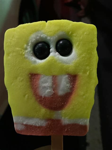 Spongebob icecream. Using a secret formula, Jersey City's Milk & Cream Cereal Bar is bringing a piece of 'Krusty Krab's' signature dish in the shape and taste of an ice cream slider. The 'Krabby Patty', which comes ... 