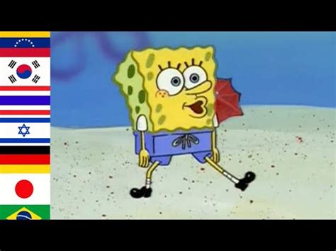 Spongebob in 24 languages - YouTube