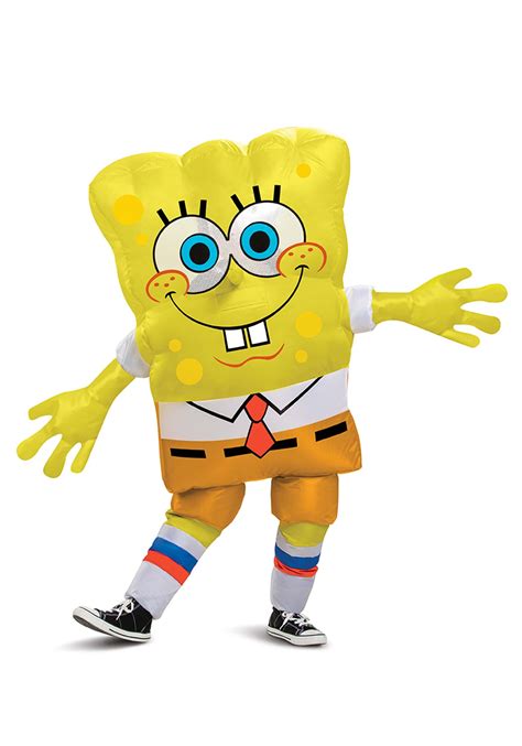 SpongeBob's pants are, as his surname implies, square pants worn by SpongeBob to fit the shape of his body. They are brown and contain a red tie in the middle, a black belt, and white clothing behind at the upper top with parts of them folded. In "Little Yellow Book," it is revealed that the pants are formed up of clothing - a white shirt, red .... 