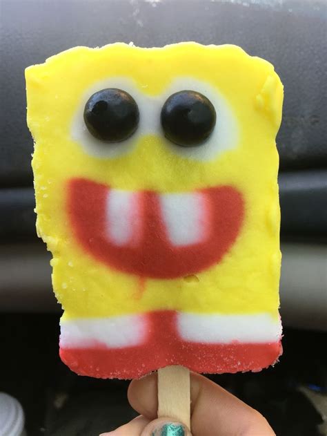 Spongebob popsicle near me. Who lives in a pineapple under the sea! SpongeBob SquarePants! Introducing the Popsicle SpongeBob SquarePants Bar – Where everyone’s favorite pineapple-dwelling sponge from Nickelodeon gets transformed into a refreshing frozen Fruit Punch and Cotton Candy-flavored treat. Each SpongeBob ice pop contains 100 calories, 0g saturated fat, … 