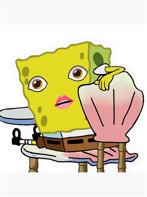 Spongebob stare meme. I'm 'jakkin it! 