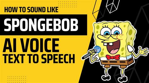 Spongebob voice text to speech