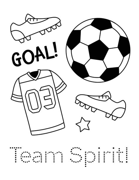 Sport Coloring Page