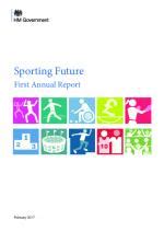 Sporting Future - First Annual Report - GOV.UK