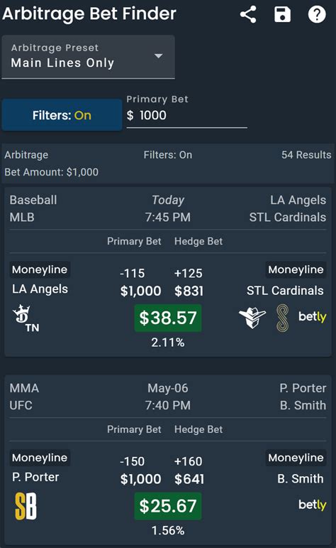 Sports Betting Arbitrage and Predictions