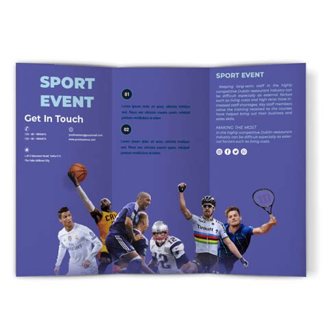 Sports Brochure Template