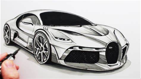 Sports Car Sketch