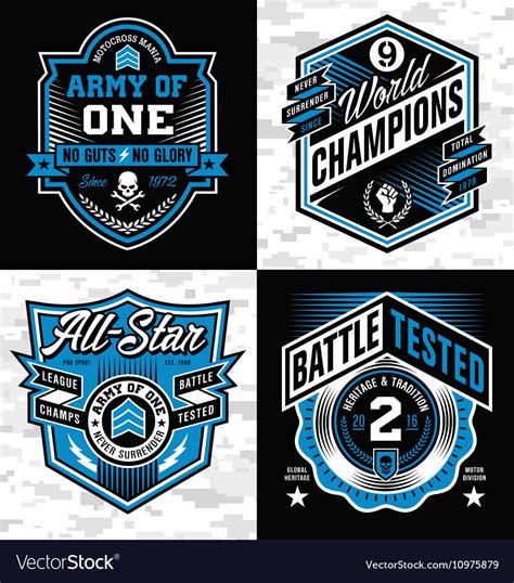 Sports Crests & Shields templates pack – Sports Templates