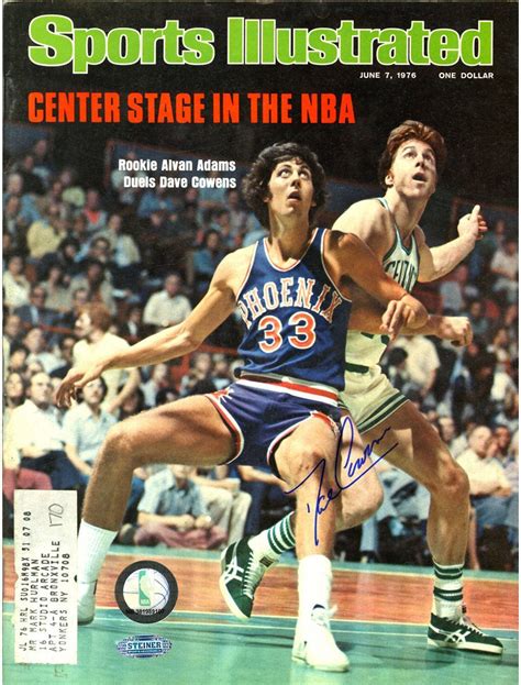 Sports Illustrated Magazine June 7 1976 Alvan Adams Dave Cowens Jack …