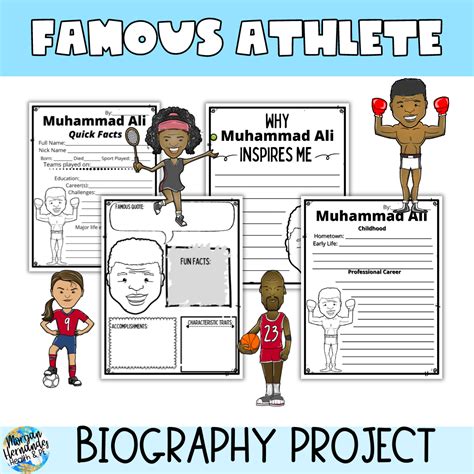 Sports biography assignments