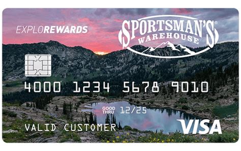 Oct 1, 2019 · Earn a $50.00 Rewards Card with $500.00 in purchases outside of Sportsman's Warehouse within the first 120 days of opening their Explorewards Visa Credit Card; and . 