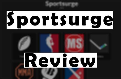 Sportsurgw. Do not leave feedback if you are a streamer or if you have been explicitly asked to leave feedback for this site. This is against our rules and can get you permanently banned from using/posting on Sportsurge. 