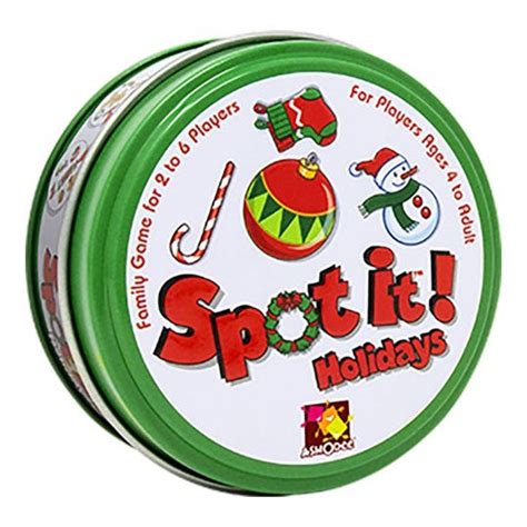 Spot It Card Game Christmas 