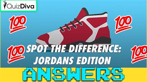 Spot the Difference: New Jordans Edition Answer Quiz Divva