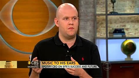 Spotify CEO Daniel Ek discusses the music industry - YouTube