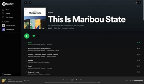 Spotify Web Player, How to Use it