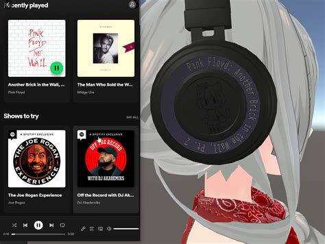 Spotify Now Playing Status for VRChat Sets your status on VRChat to the name and artist of the currently playing song on Spotify. There is also an OSC version, which shows your now playing status in your chatbox. Uses spotify-web-api-node and vrchatapi-javascript . The OSC version only uses spotify-web-api-node. Prerequisites Install Node.js. 