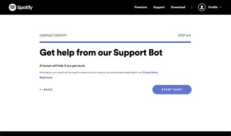 Spotify support