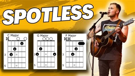 Spotless chords. Check out the chords of “Spotless (The Lumineers)” by Zach Bryan. With interactive chords and tabs. Transpose tool and strumming patterns. For guitar, ukulele and piano. 