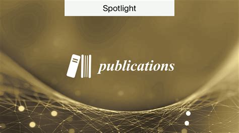 Spotlight on Publications