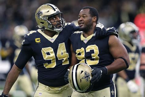 Spotrac saints. Khalen Saunders signed a 3 year, $12,300,000 contract with the New Orleans Saints, including a $3,500,000 signing bonus, $6,600,000 guaranteed, and an average annual salary of $4,100,000. In 2023, Saunders will earn a base salary of $1,100,000 and a signing bonus of $3,500,000, while carrying a cap hit of $1,800,000 and a dead cap value of ... 