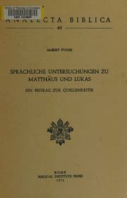 Sprachliche untersuchungen zu matthäus und lukas. - Ifsta essentials 5th edition instructor guide.
