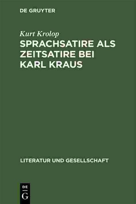 Sprachsatire als zeitsatire bei karl kraus. - Patent or perish a guide for gaining and maintaining competitive advantage in the knowledge economy.