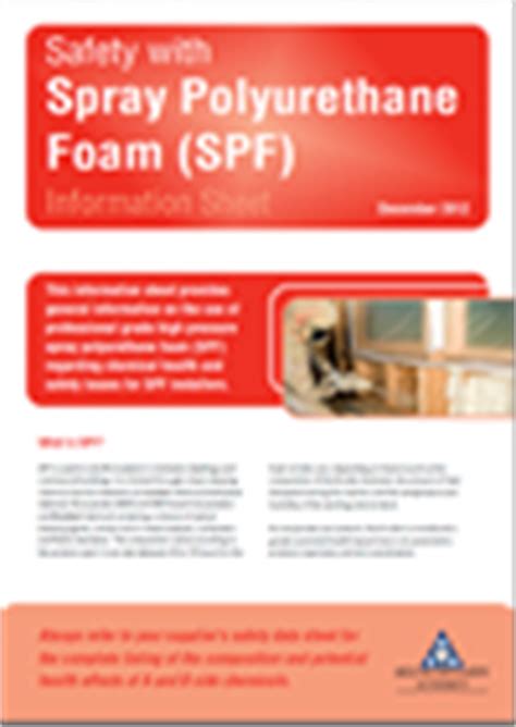 Spray Polyurethane Foam Chemical Health and Safety …