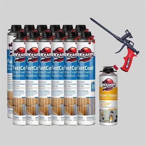 Spray foam insulation kits 1000 sq ft.  Polyurethane Spray Gun Portable Self Cleaning ...