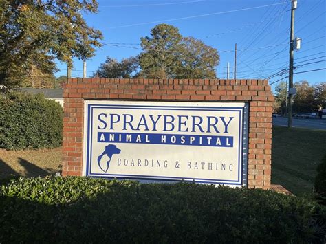 Sprayberry animal hospital. Hi there! Please be aware our hospital will be closed for renovations on Friday, 07/28, and Saturday, 07/29. For any questions or concerns, please call us at (770) 977-8300. Thank you! 