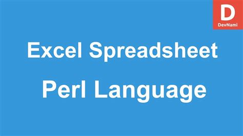 Spreadsheet::Perl - Pure Perl implementation of a …